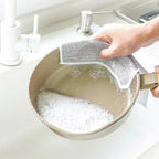Double-Sided Non-Stick Silver Wire Kitchen Cleaning Cloth