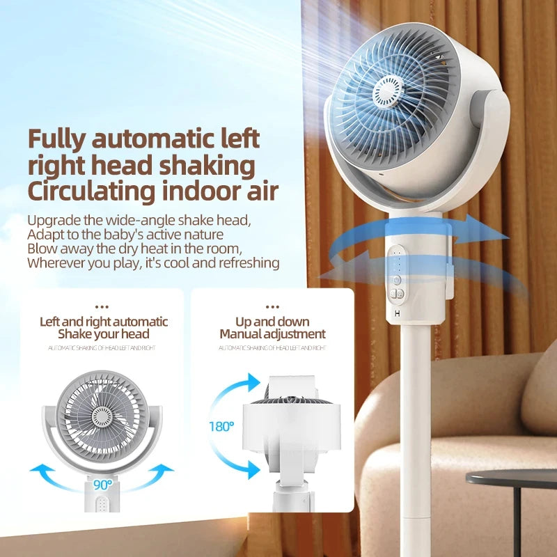 360 Degree Quiet Circulation Fan with Aromatherapy and Mosquito Repel - 6