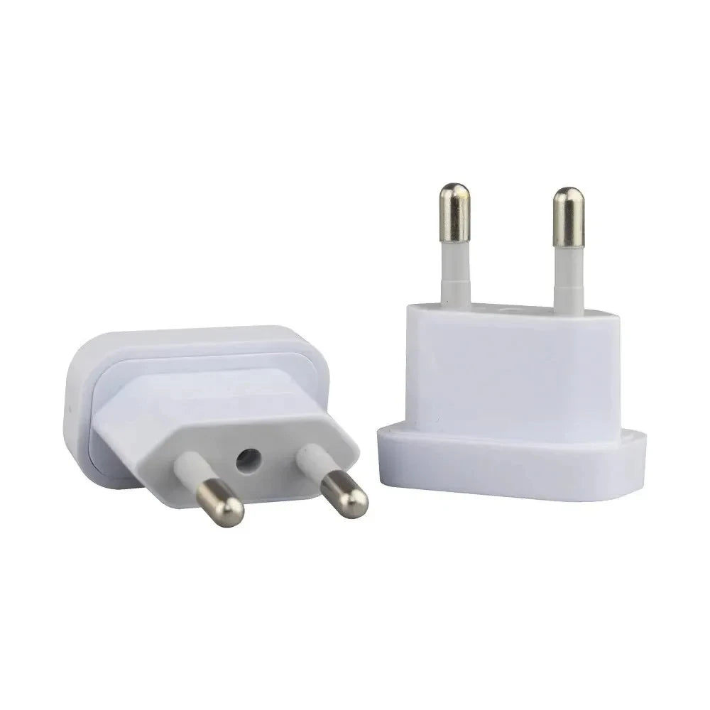 US to EU Power Plug Travel Adapter