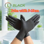 Disposable Black Nitrile Protective Gloves