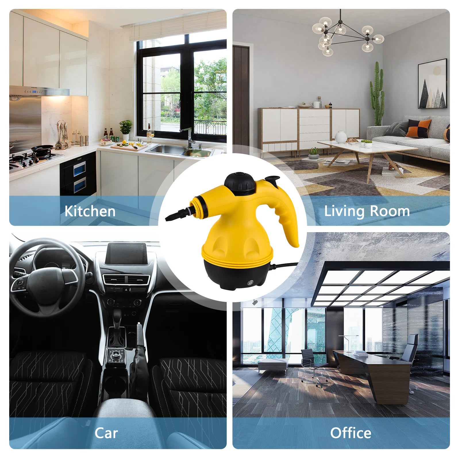 Handheld High-Pressure Steam Cleaner for Deep Home Cleaning - 23