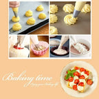 Disposable Piping Bags for Cake Decorating and Baking