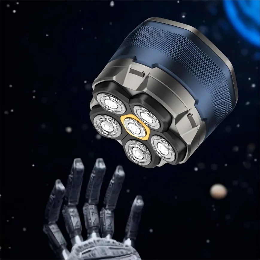 6D Electric Rotary Head Shaver for Men - 3