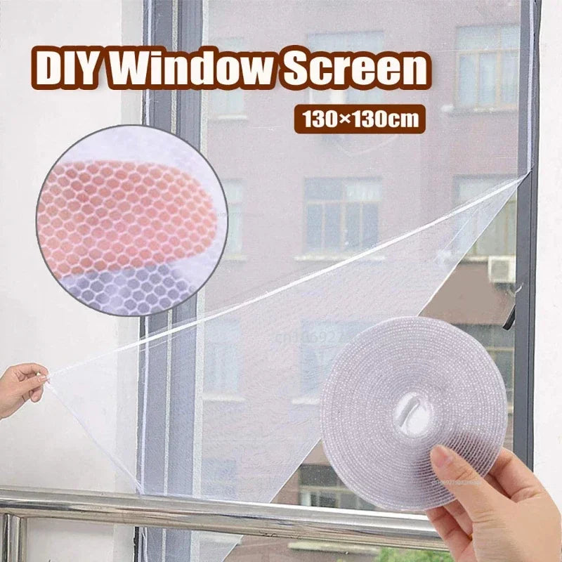DIY Adhesive Window Mosquito Net Screen Mesh - 8