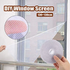 DIY Adhesive Window Mosquito Net Screen Mesh