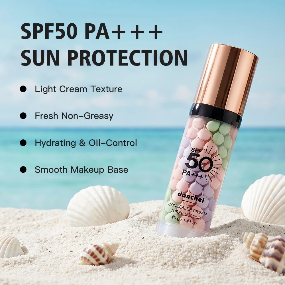 3-in-1 Color Correcting Face Primer with SPF 50 - 9