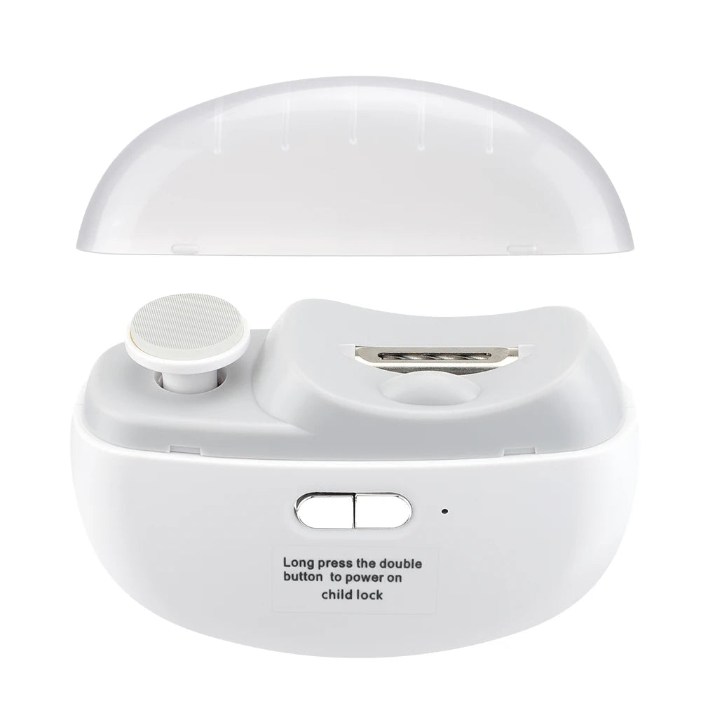 Electric Automatic Nail Trimmer and Polisher for All Ages