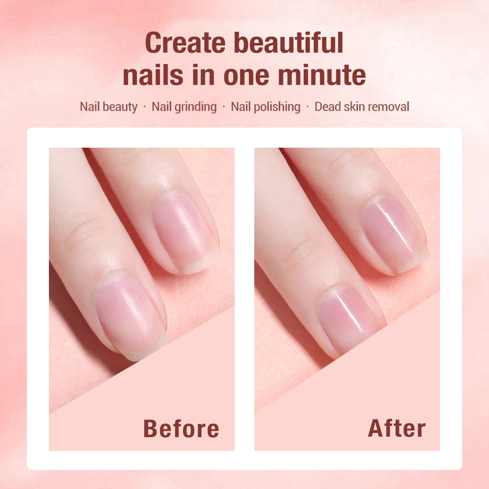 Electric Manicure and Pedicure Nail Drill File Kit