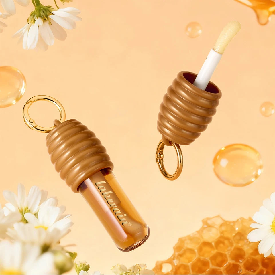 Honey and Chocolate Moisturizing Lip Gloss Duo Set - 18