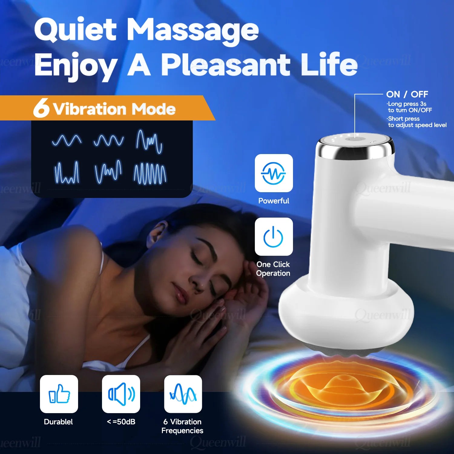 Portable Deep Tissue Body Shaping Massager for Muscle Recovery - 5