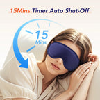 Heated Vibrating Eye Massager for Relaxation and Sleep