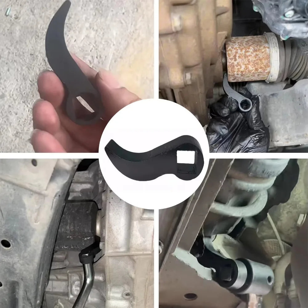 Adjustable Pry Bar Adapter Head for Ratchet Wrench