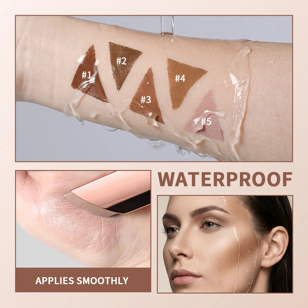 Cream Bronzer and Contouring Stick for Sculpted Face