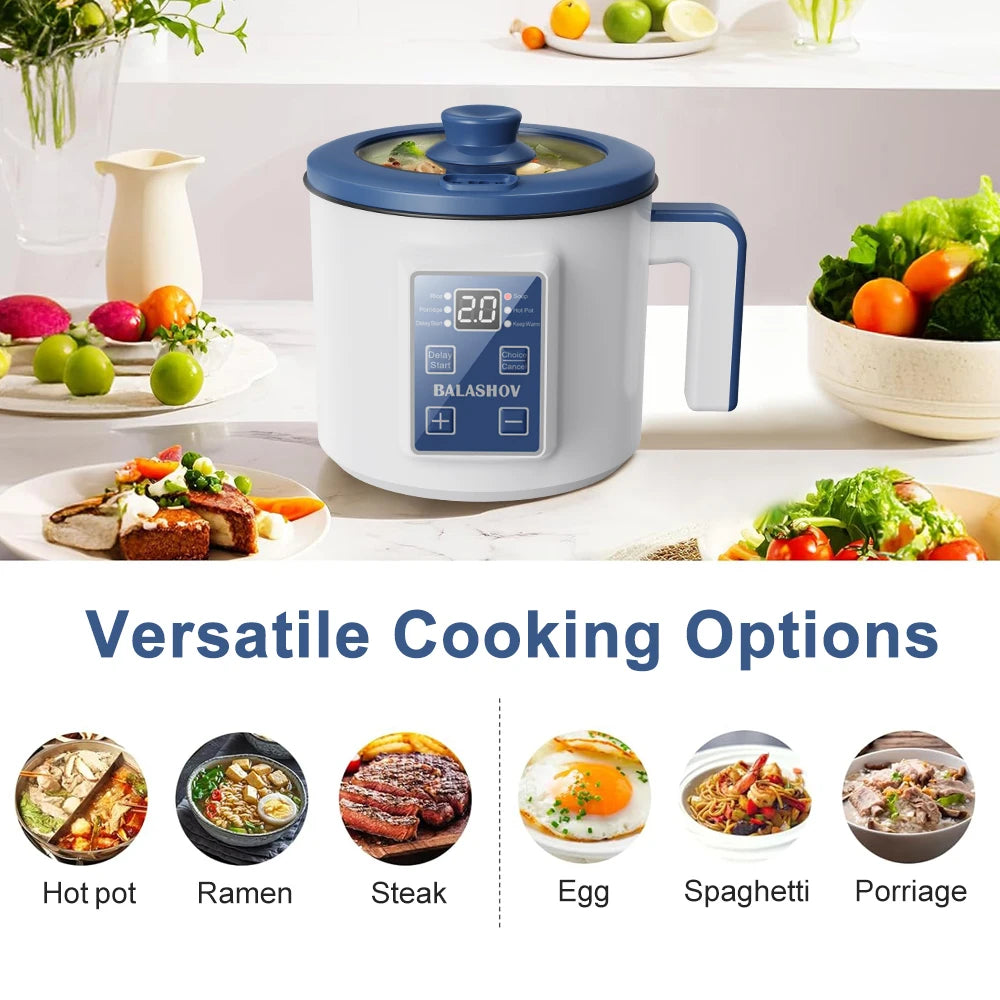 Compact Intelligent Electric Mini Rice Cooker