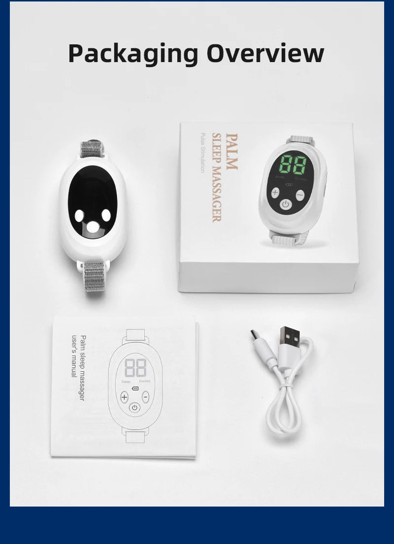 Microcurrent Handheld Sleep Aid and Anxiety Relief Device - 18