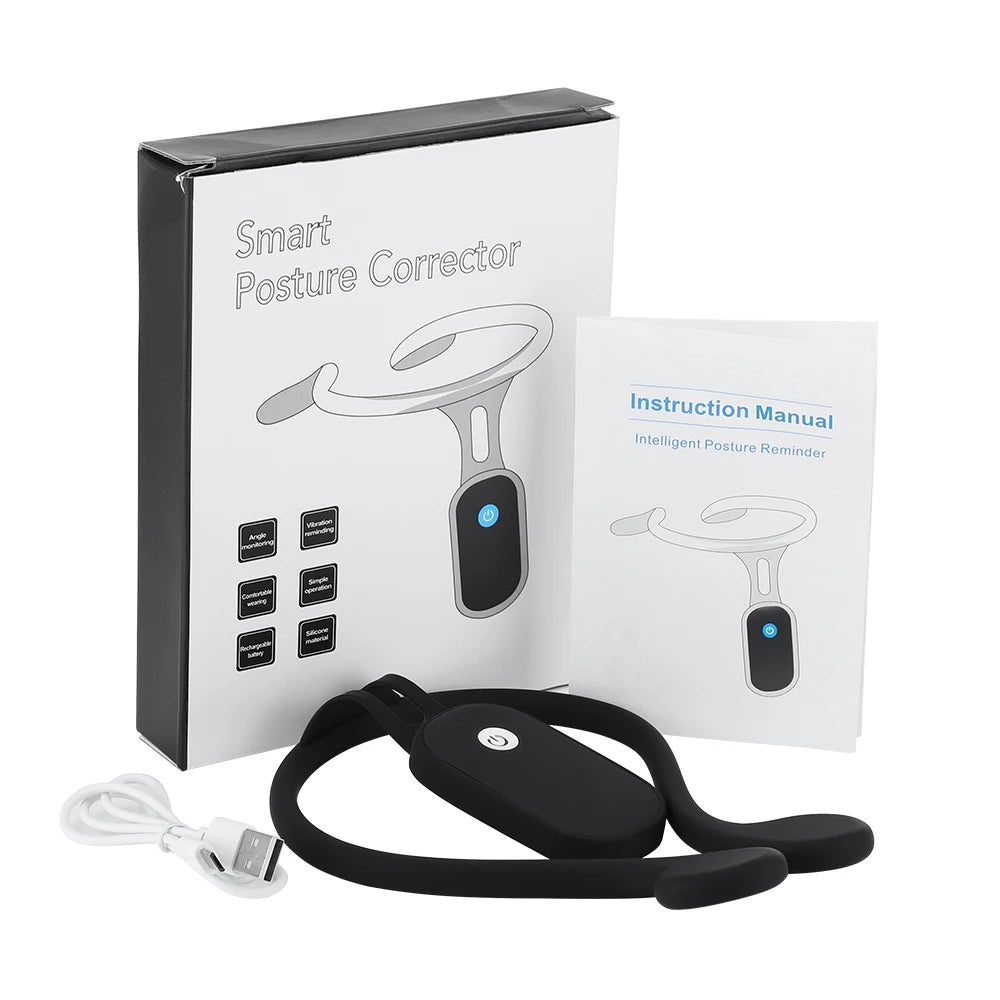 Intelligent Vibration Posture Corrector with LCD Display - 18