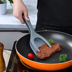 2-in-1 Non-Stick Spatula and Kitchen Tongs for Cooking