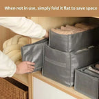 Foldable Mesh Closet Drawer Organizer for Clothing