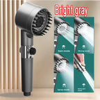 High-Pressure Adjustable Massage Shower Head with Filter