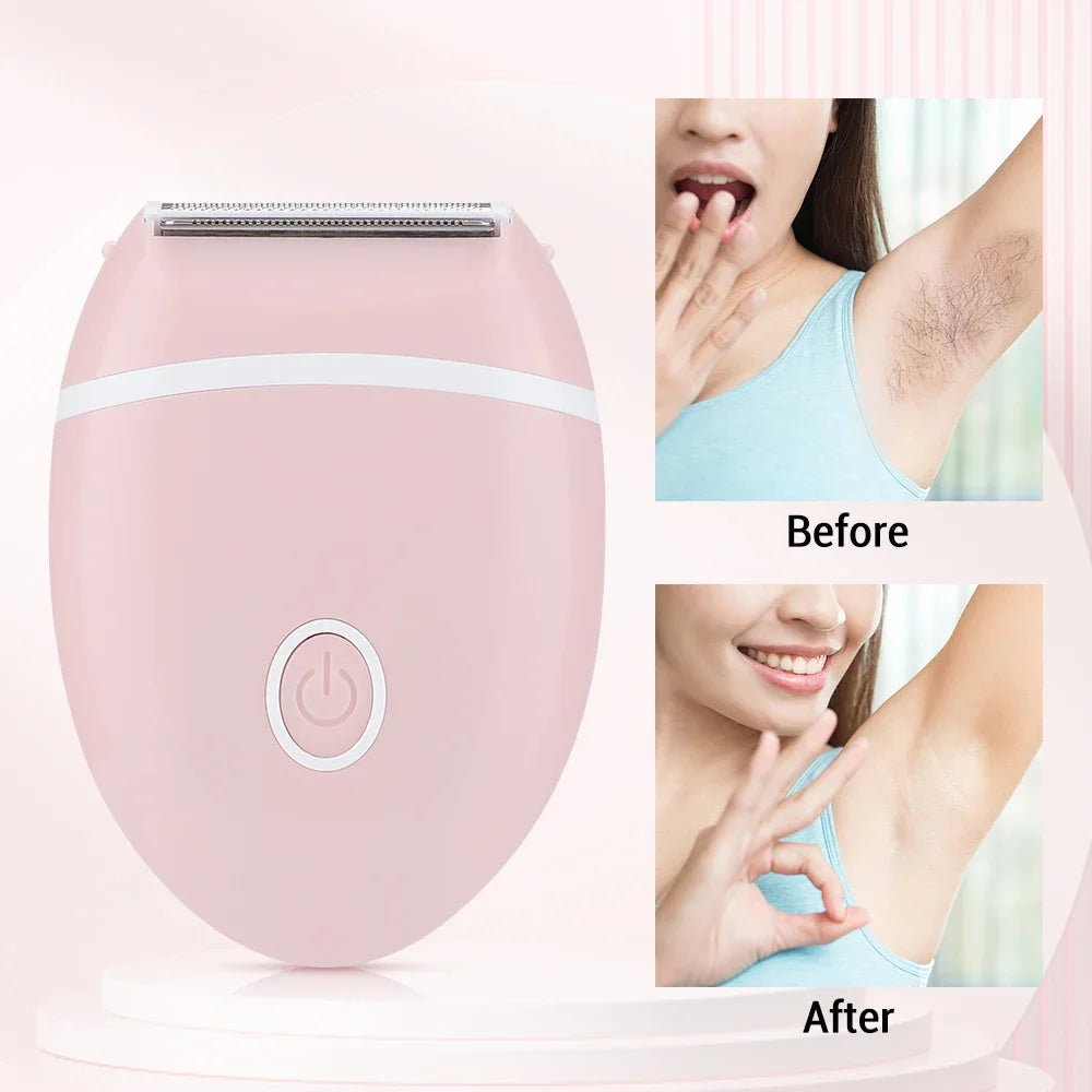 Portable Electric Shaver for Women Full Body Hair Removal - 1