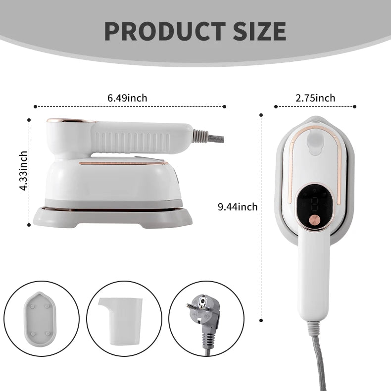 Portable Mini Handheld Steam Iron for Clothes
