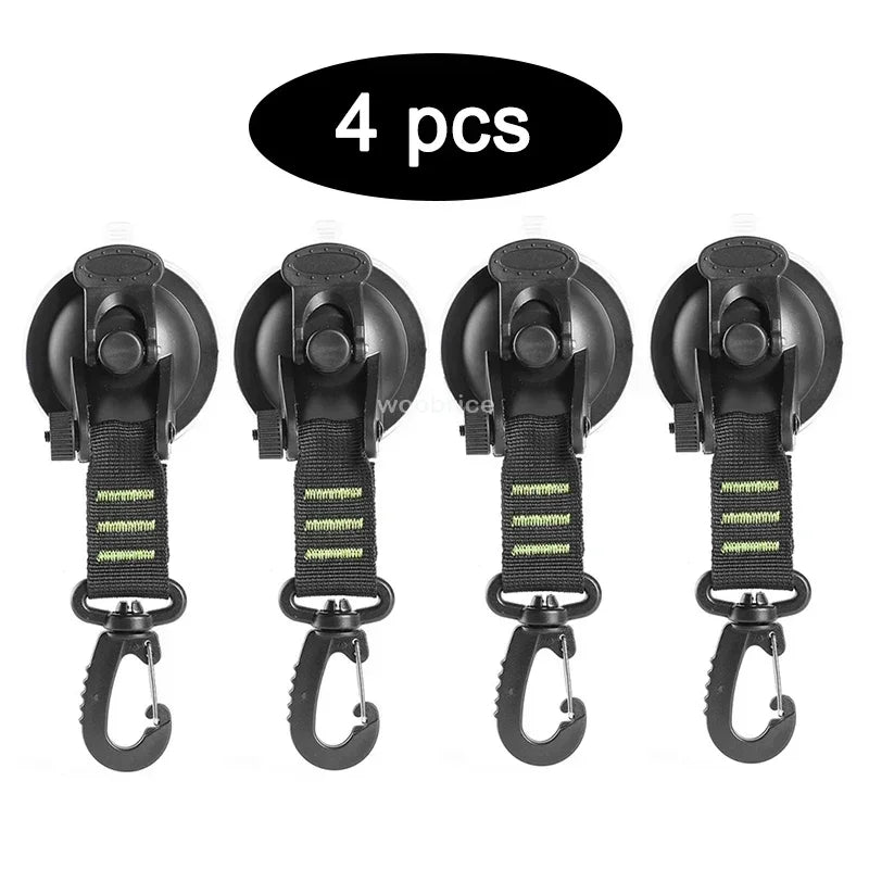 Heavy-Duty Suction Cup Anchors for Camping and Car Awnings