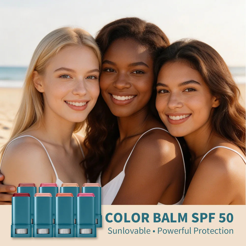 Hydrating SPF 50 Tinted Sunscreen Blush Stick - 5