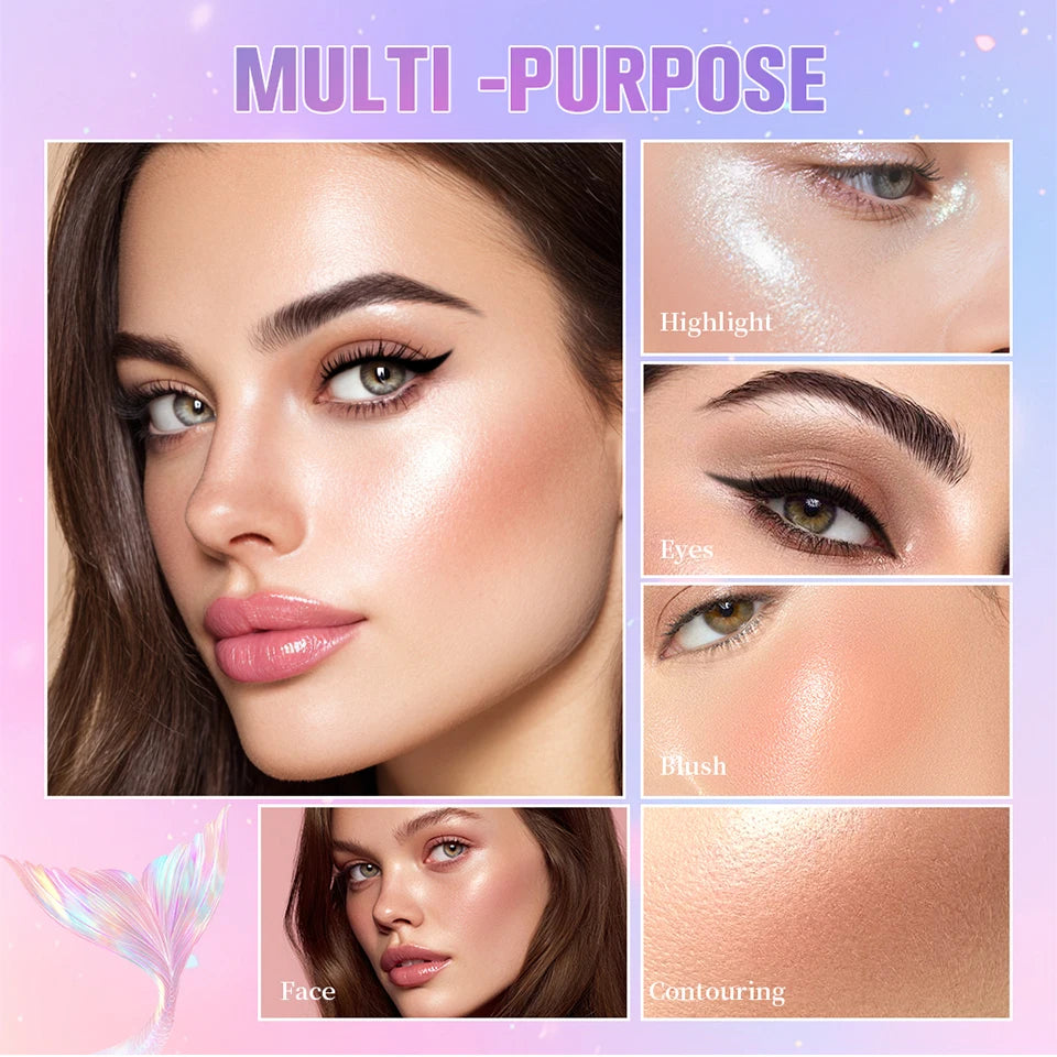 Waterproof Magnetic Eyeshadow Palette Refill - 10