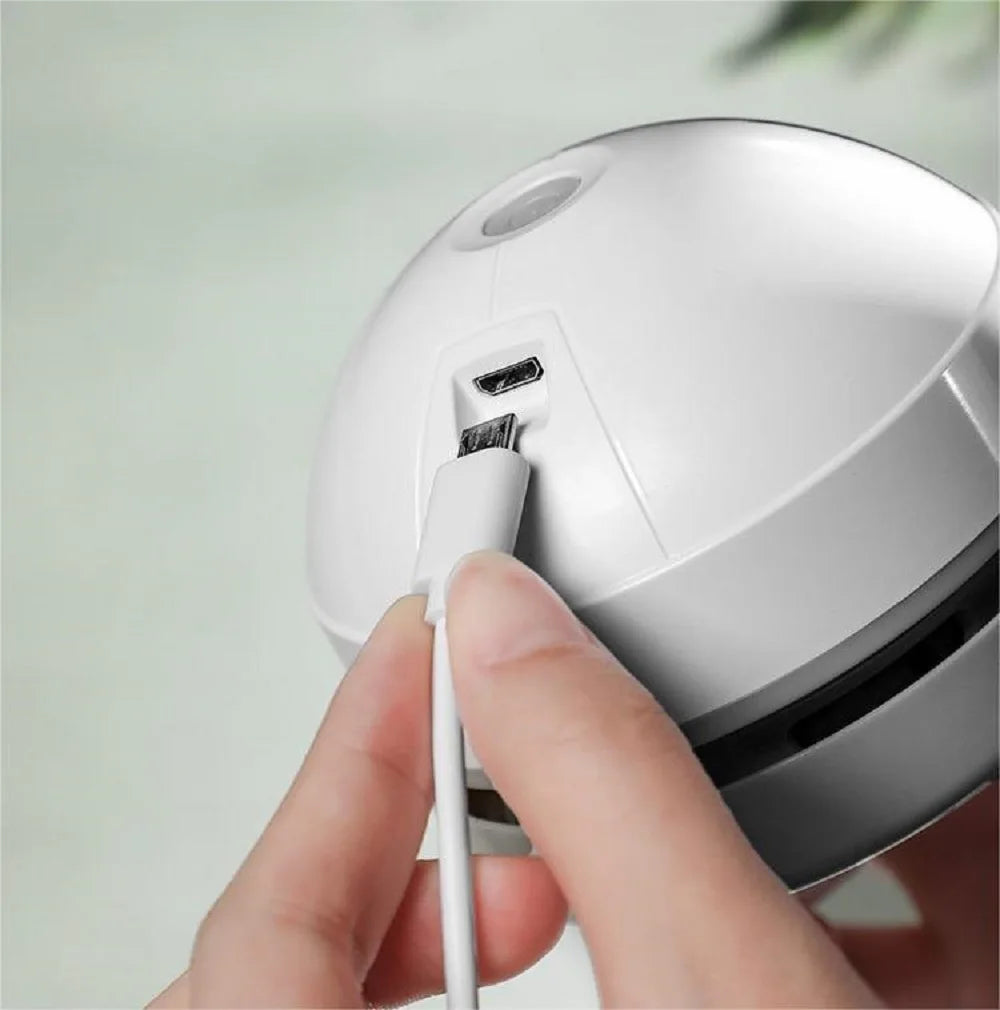 Portable USB Rechargeable Desktop Vacuum Cleaner - 5