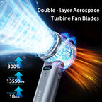 Portable Handheld Ice Cooling Fan with Adjustable Speed