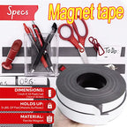 Self-Adhesive Cuttable Magnetic Strip for DIY Home Organization