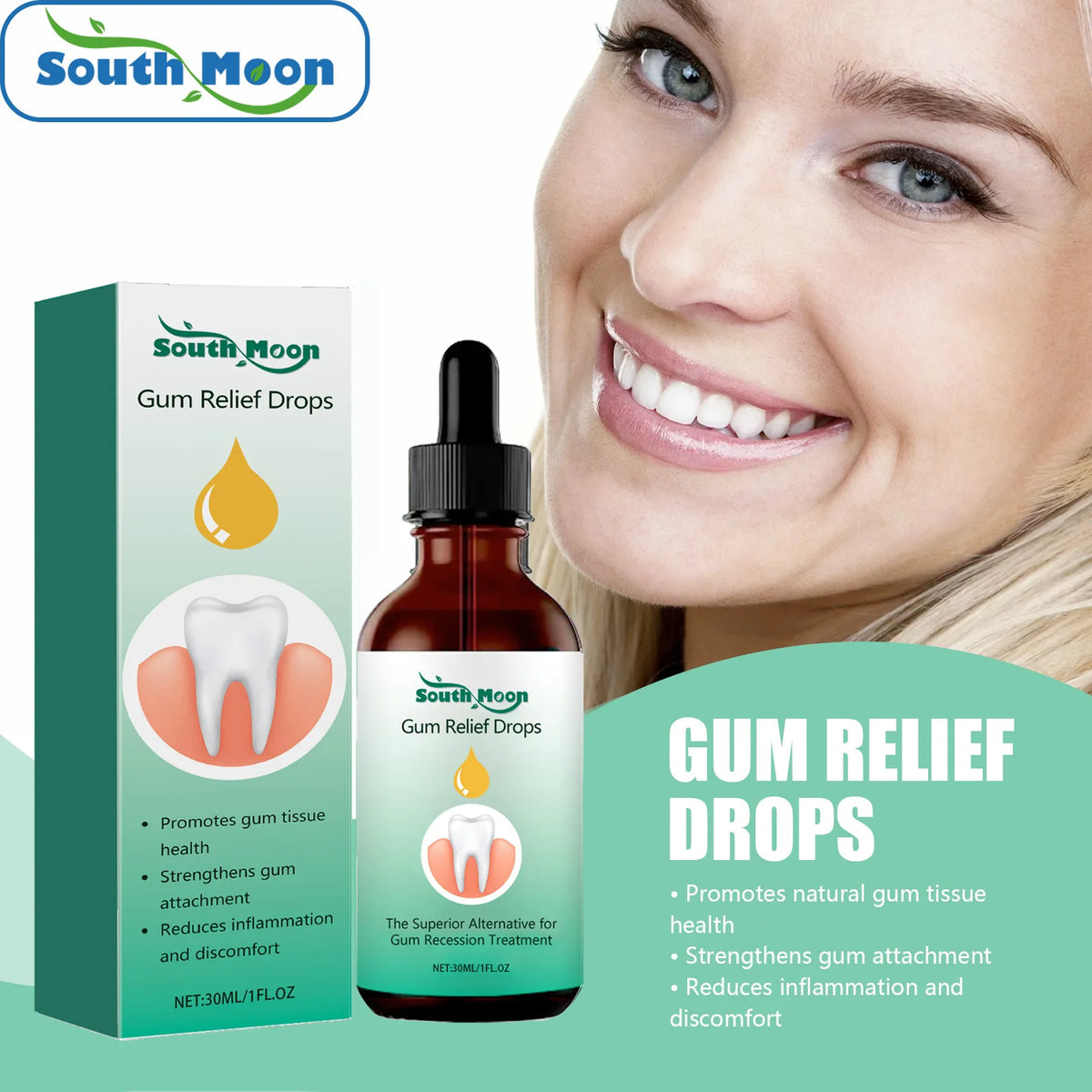 Natural Toothache and Gum Relief Drops