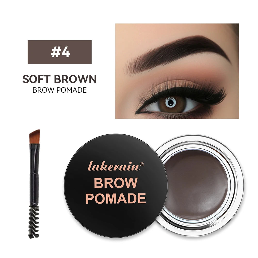 Waterproof Smudge-Proof Eyebrow Pomade Styling Cream - 21