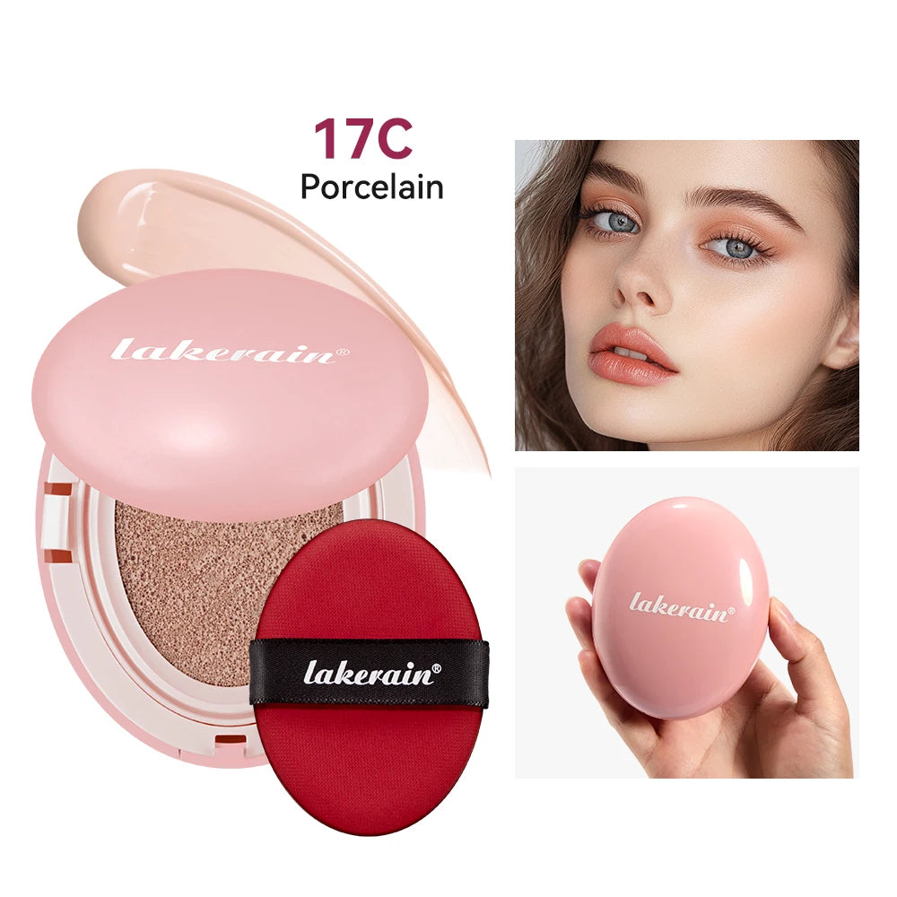 Waterproof Long-Lasting Cushion Foundation with Sun Protection