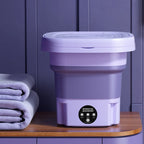 Portable Folding Washing Machine for Underwear and Socks