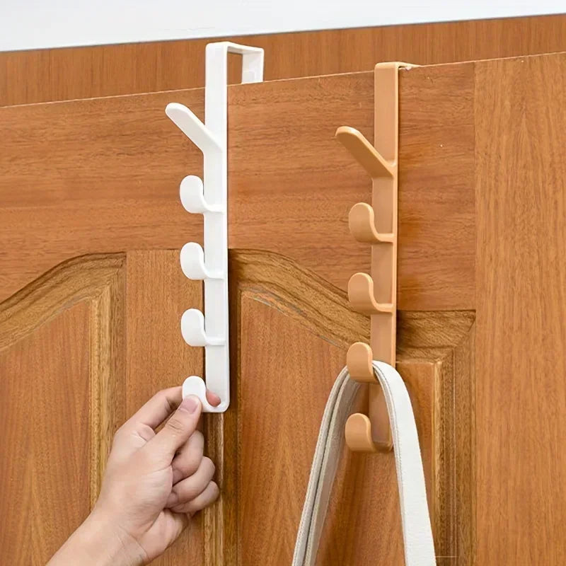 Over-the-Door Multi-Hook Organizer for Bags and Hats - 18