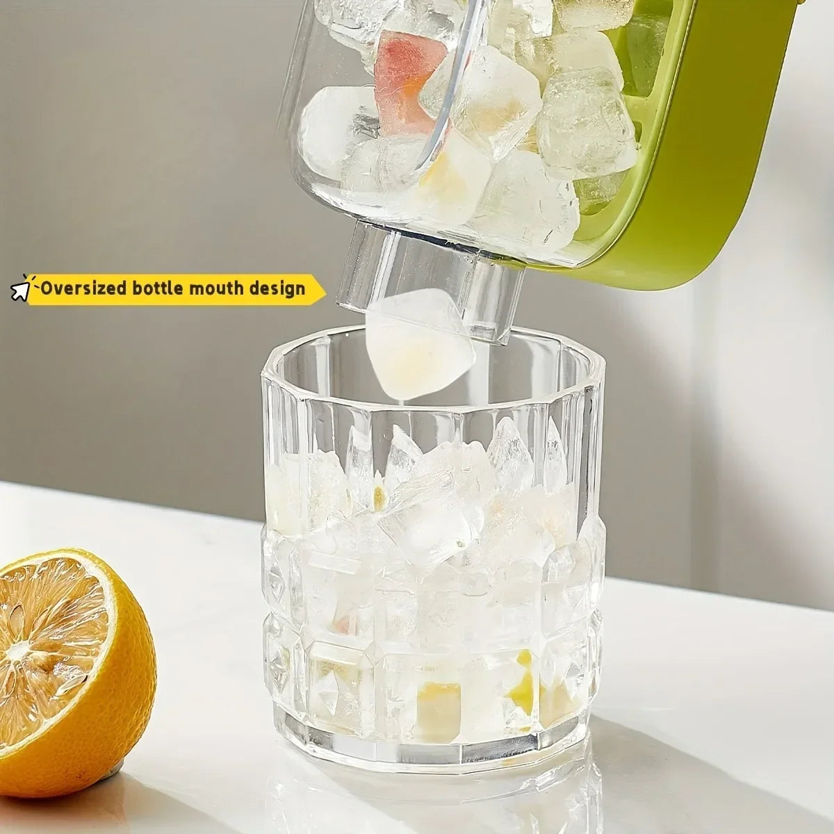 Portable Ice Cube Maker and Storage Bottle - 12
