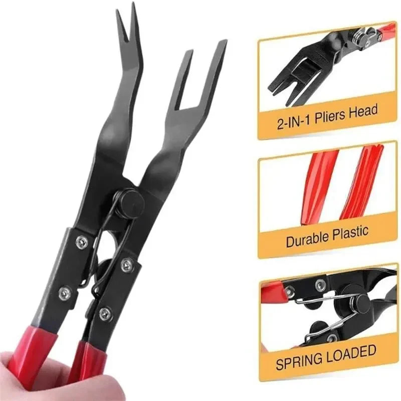 Auto Trim and Door Panel Clip Removal Pliers - 4