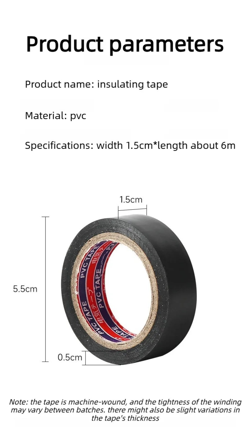 Flame-Retardant PVC Electrical Insulation Tape