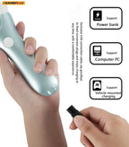 Electric Rechargeable Foot Callus Remover with Power Display