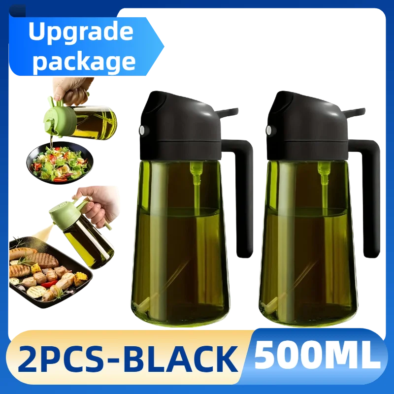 2-in-1 Kitchen Oil Spray and Pour Dispenser