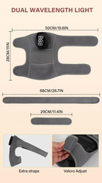 3-in-1 Cordless Vibration Knee and Joint Massager