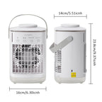3-in-1 Portable Desktop Air Cooler and Humidifier Fan
