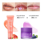 Moisturizing Lip Balm and Sleeping Mask Care Set