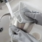Double-Sided Non-Stick Silver Wire Kitchen Cleaning Cloth