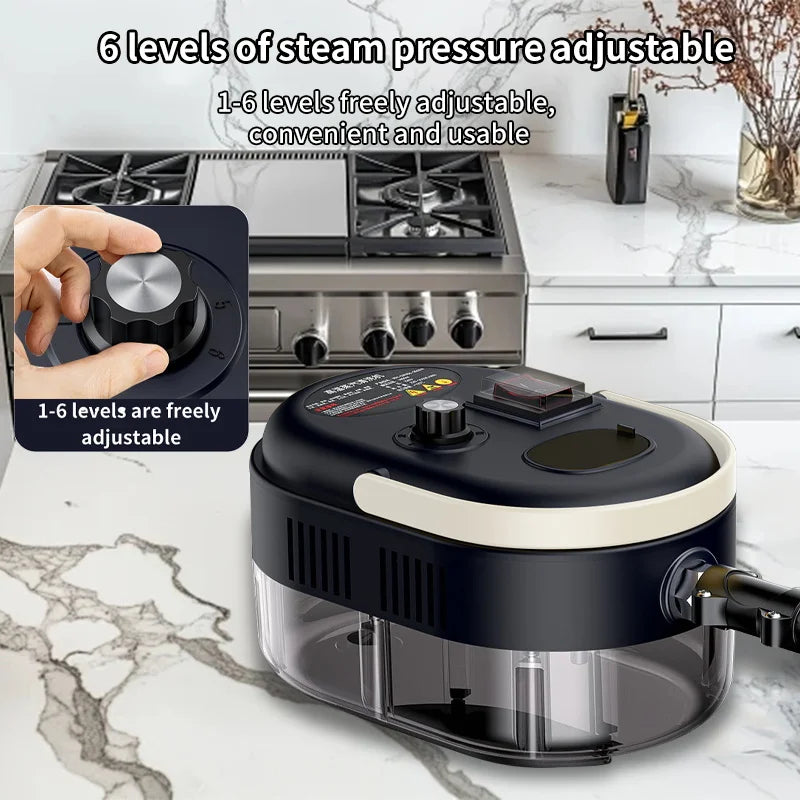 High-Pressure Handheld Steam Cleaner for Home and Kitchen