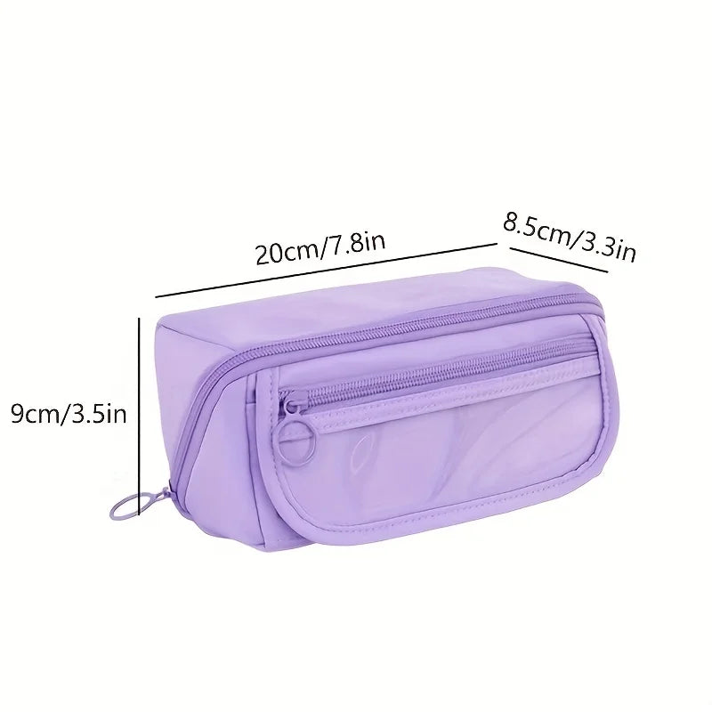Large Capacity Multi-Layer Student Pencil Case