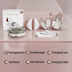 Red Light Microcurrent Under Eye Massager for Dark Circles