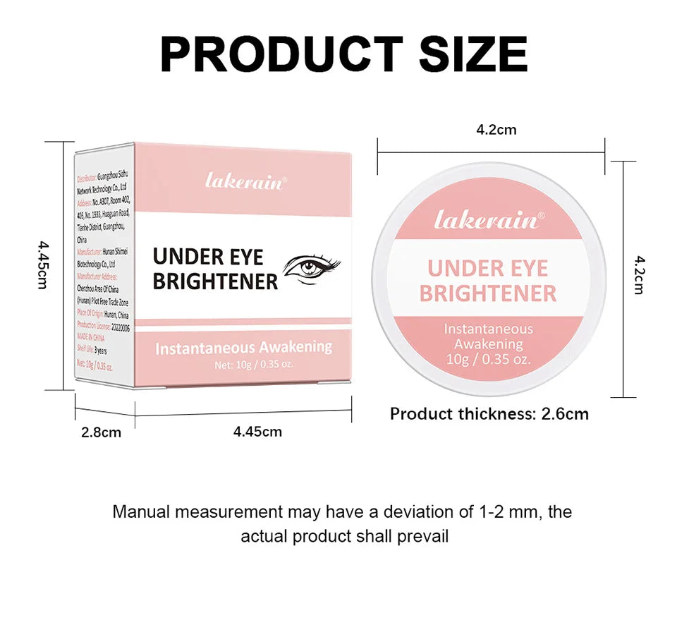 Hydrating Under Eye Brightener Concealer Cream