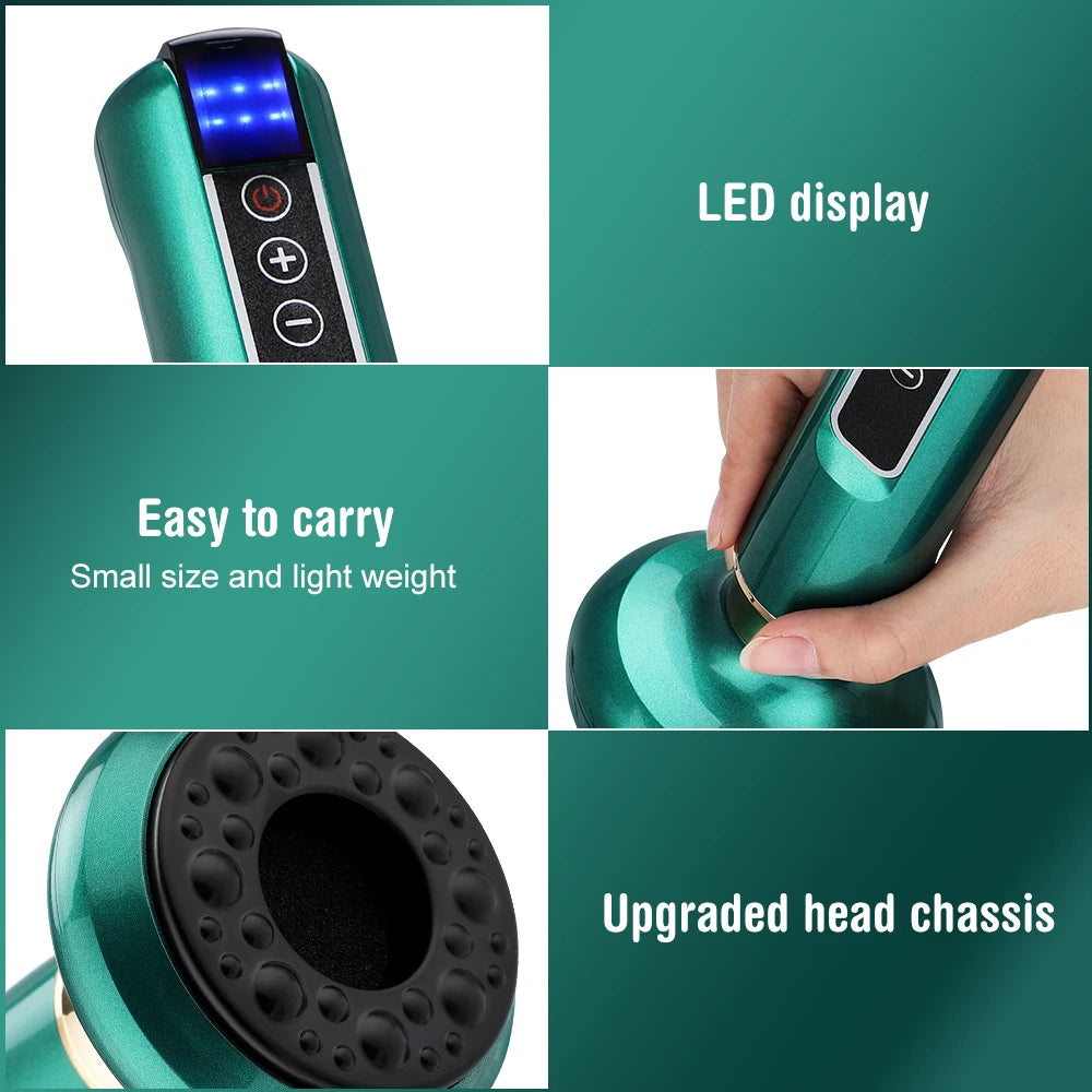 Electric Cupping and Gua Sha Massage Tool for Muscle Relief - 28